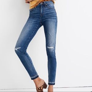 9 inch high rise skinny jean